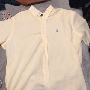 Men’s Ralph Lauren seersucker button up